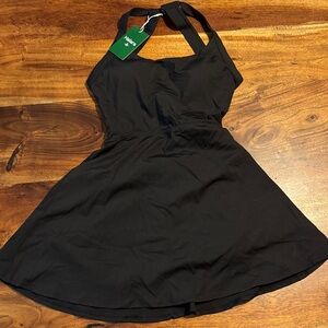 HALARA Black Mini Dress